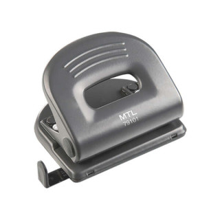 Dohe Taladro Resistente de Alta Calidad - 6mm de Diametro - Distancia de 80mm Entre Perforaciones - Guia Ajustable para Papel -