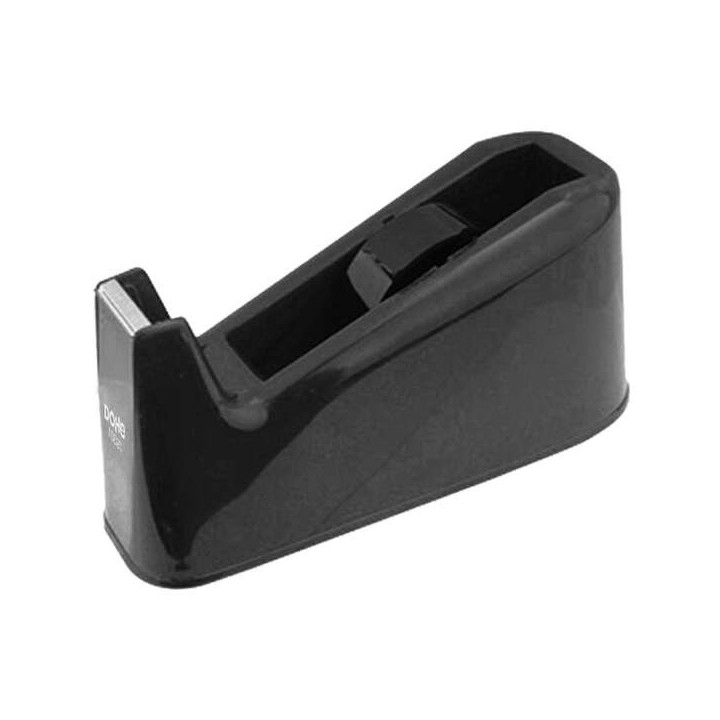 Dohe Portarrollos para Cintas Adhesivas de hasta 19mm y 66 Metros - Cilindro Extraible y Base Antideslizante - Cuchilla Metalic