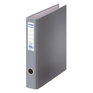 Dohe Carpeta de 2 Anillas Mixtas 40mm - Tamaño A4 - Medidas 285x320x60mm - Ollao y Tarjetero en Lomo - Carton Forrado con Poli