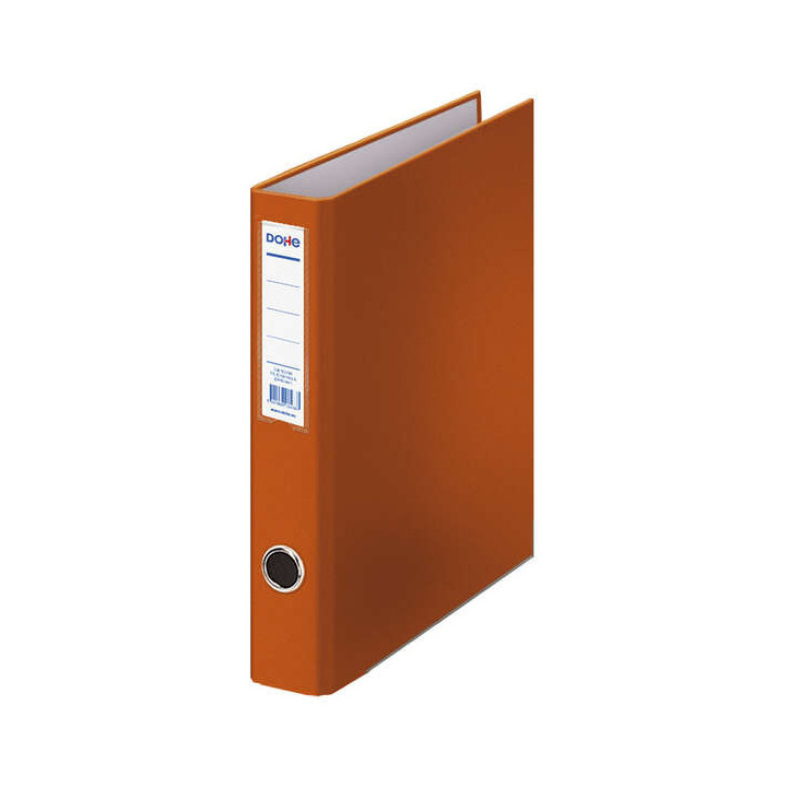 Dohe Carpeta de 2 Anillas Mixtas 40mm - Tamaño A4 - Medidas 285x320x60mm - Ollao y Tarjetero en Lomo - Carton Forrado con Poli