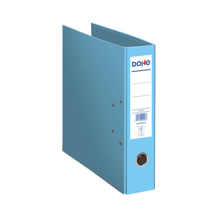 Dohe Archivador Ecofile - 320mm - Carton Rigido - Forrado con Papel Offset Impreso - Ollao