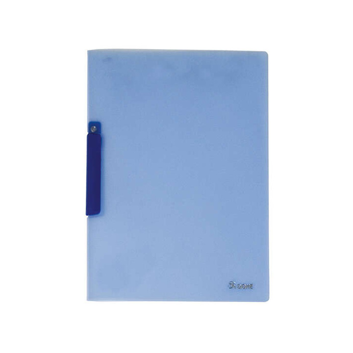 Dohe Dossier con Pinza Pivotante en Tamaño Din A4 - 450 Micras de Polipropileno Translucido - Tamaño A4 - Pinza Pivotante