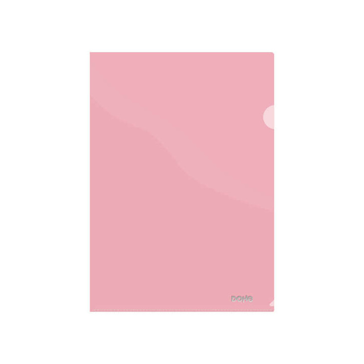 Dohe Dossier Uñero Premium Tamaño A4 - 210x297mm - Fabricado en Polipropileno Translucido de 180 Micras - Color Rojo