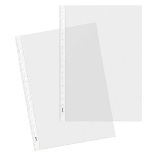 Dohe 100 Fundas Multitaladro con 16 Perforaciones - 100mm - Polipropileno Rugoso