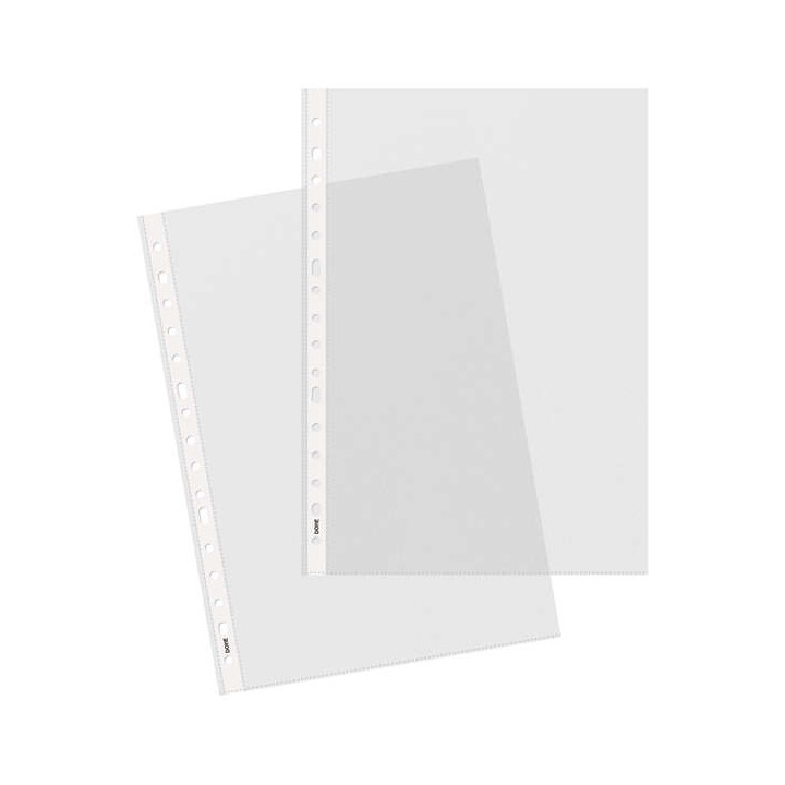 Dohe 100 Fundas Multitaladro en Polipropileno Piel de Naranja - 16 Perforaciones - Resistente y Duradero