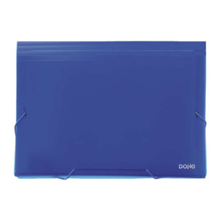 Dohe Clasificadores Acordeon de 13 Departamentos - Tamaño Din A4 - Fabricados en Polipropileno Opaco de 700 Micras - con Cierr