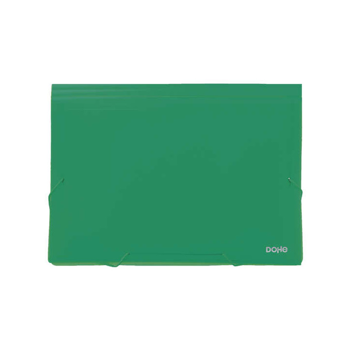 Dohe Clasificadores Acordeon de 13 Departamentos - Tamaño Din A4 - Fabricados en Polipropileno Opaco de 700 Micras - con Cierr