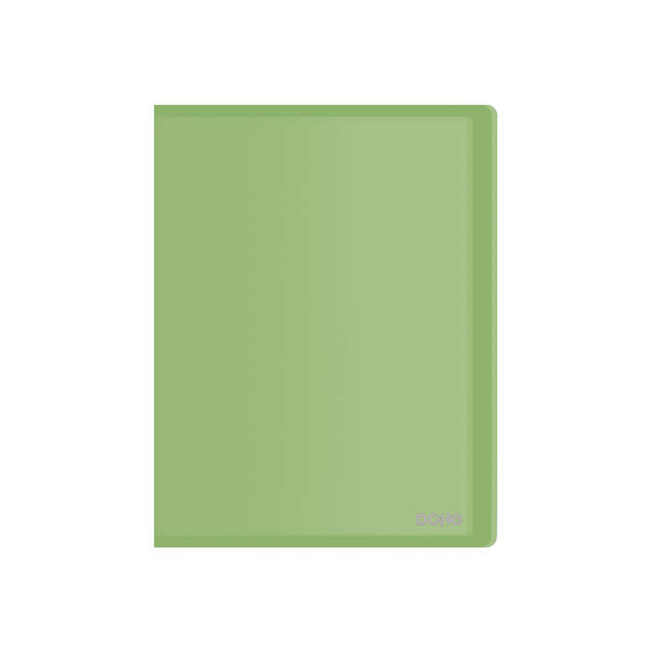 Dohe Carpetas con Fundas Din A4 - Tapa Flexible de Polipropileno - Fundas Transparentes Soldadas - Organiza Tus Documentos con