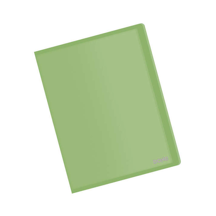 Dohe Carpetas con Fundas Din A4 - Tapa Flexible de Polipropileno - Fundas Transparentes Soldadas al Lomo