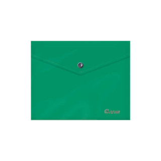 Dohe Sobre Portadocumentos A5 - Cierre de Broche - Polipropileno Opaco 150 Micras - Color Verde