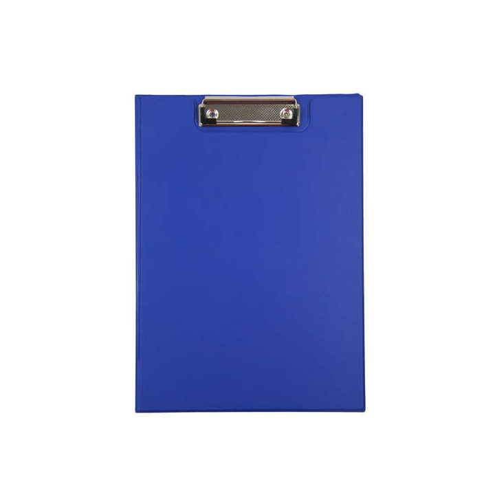 Dohe Carpeta Pinza Tamaño A4 - Carton Forrado PVC Opaco - Pinza de Presion - Bolsillo Interior