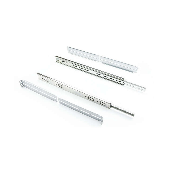 Nanocable Guias Laterales Telescopicas para Caja Rack de 19"