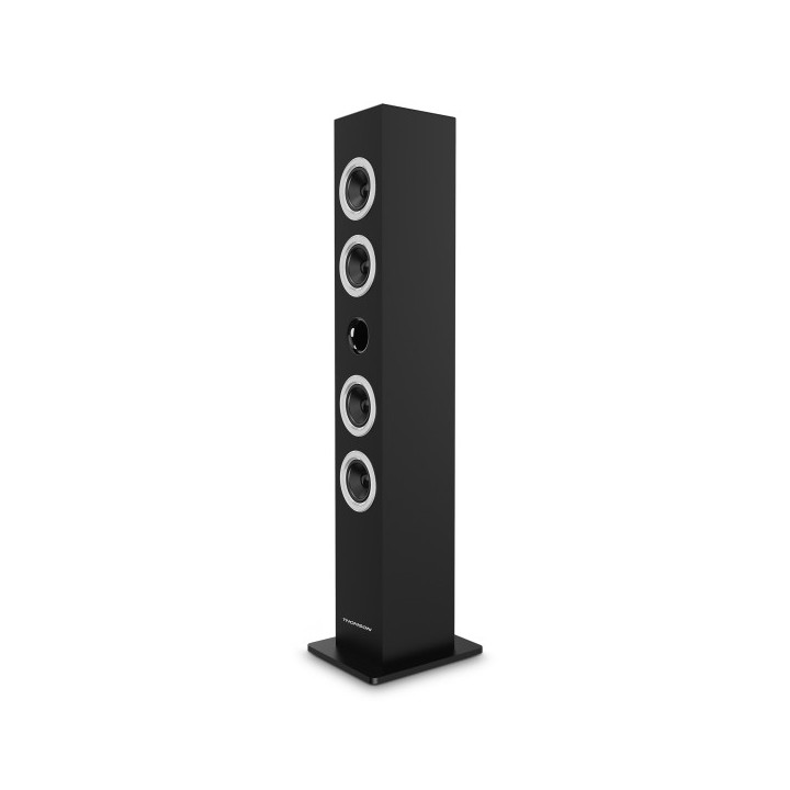 Thomson DS120CD Torre de Sonido- Potencia Musical 60W - Color Negro