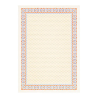 Apli Pack de 70 Hojas de Papel Certificado - Diseño Helico en el Marco - 115gr - Compatible con Impresoras Inkjet