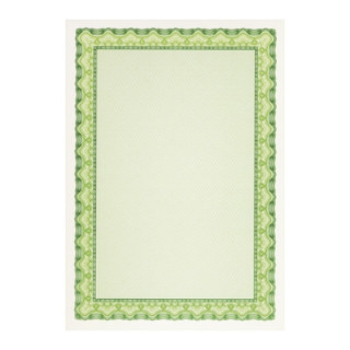 Apli Pack de 70 Hojas de Papel Certificado - Diseño de Concha - 115gr - Compatible con Impresoras Inkjet