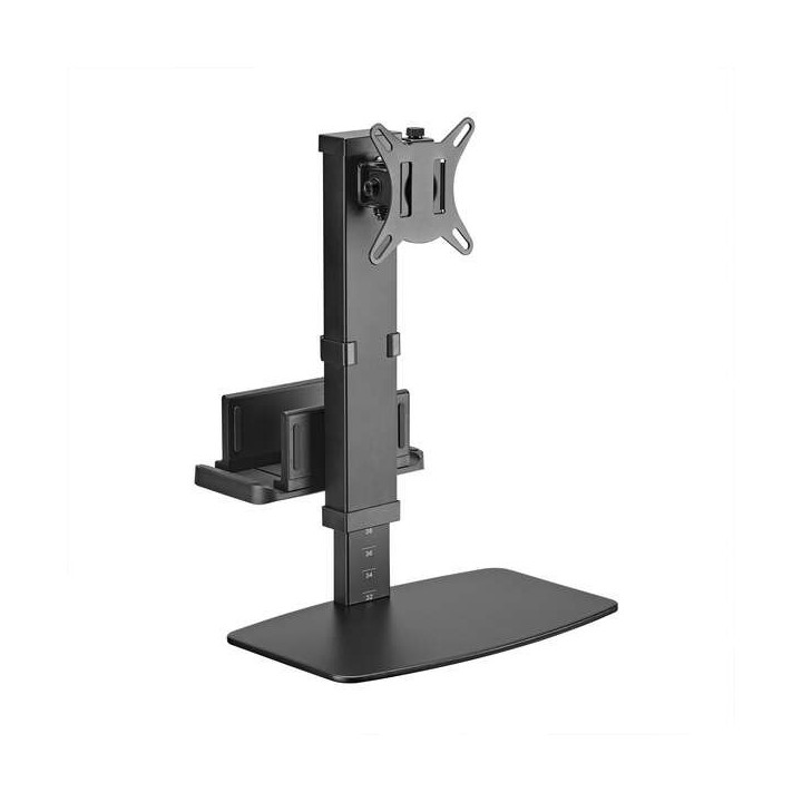 Aisens Soporte de Mesa ECO Giratorio e Inclinable para Monitor/TV y Mini PC 8kg de 17-32 - Color Negro