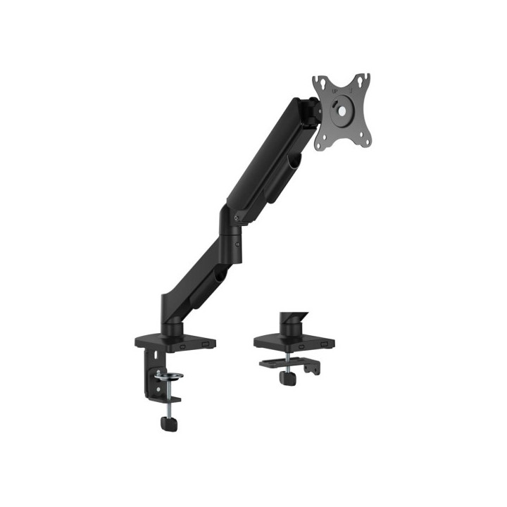 Aisens Soporte de Mesa ECO Contrapeso Giratorio e Inclinable para Monitor/TV 9kg (3 Pivotes - 1 Brazo) de 17-32 - Color Negro