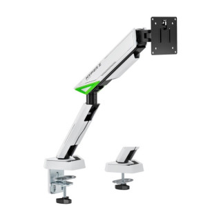 Aisens Soporte de Mesa Gaming Contrapeso Giratorio e Inclinable Para Monitor-TV 16kg - 3 Pivotes - 1 Brazo- 17"-49" - Color Bla