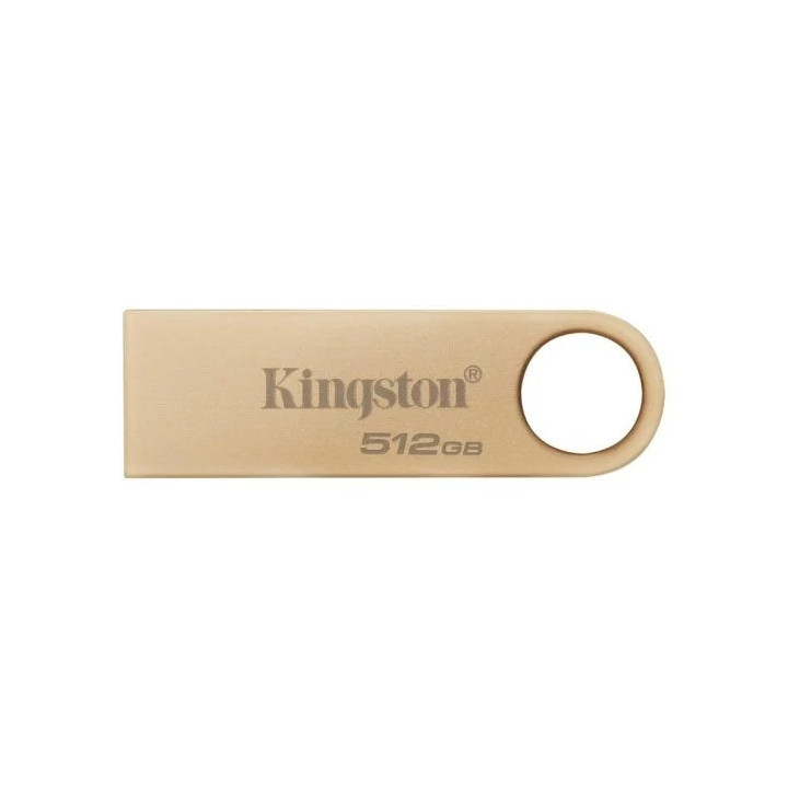 Kingston DataTraveler SE9 G3 Memoria USB-A 3.2 Gen 1 512GB - 220 MB/s en Lectura - Diseño Metalico - Color Oro (Pendrive)