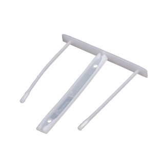 Bankers Box Pack de 100 Fastener de Plastico de 85mm - 2 Piezas de Polipropileno Reciclado Semirigido - Facilitador en El Trasp