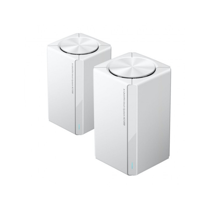 Xiaomi AC1200 Pack de 2 Sistemas WiFi Mesh Dual Band - Velocidad hasta 1200Mbps - 2 Puertos RJ-45