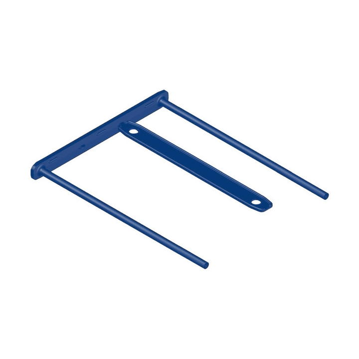 Bankers Box Pack de 50 Fastener de 85mm de Plastico - 2 Piezas de Polipropileno Reciclado Semirigido - Facilitador en El Traspa