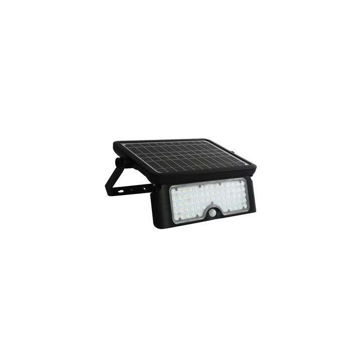 Elbat Foco Led Solar Multifuncion 10W - 1150LM - Luz Fria 6000K - Sensor de Movimiento