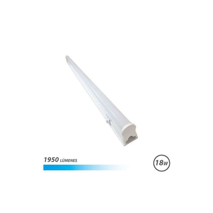 Elbat Tubo LED T5 18W 1950lm 120cm Luz Fria con Interruptor