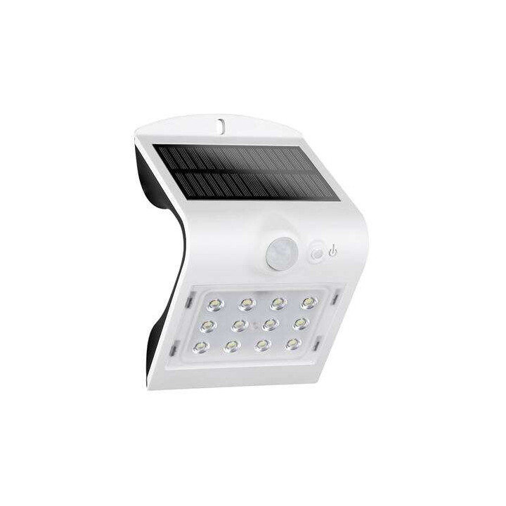 Elbat Aplique LED Solar - 1.5W - 220lm - Doble Iluminacion - Blanco