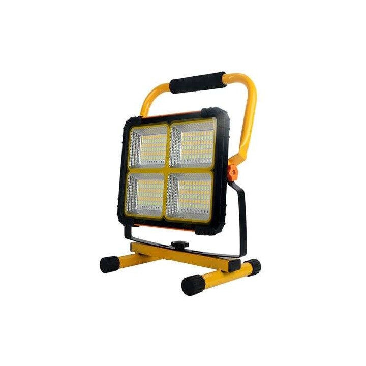 Elbat Foco Solar LED 80W 650lm - Panel Solar Integrado 6V