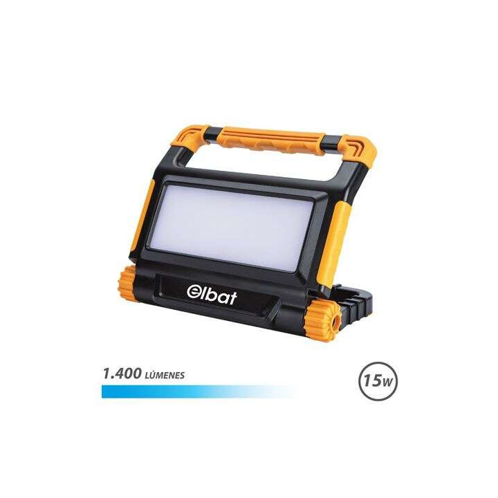 Elbat Foco Recargable 15W - Luz Fria