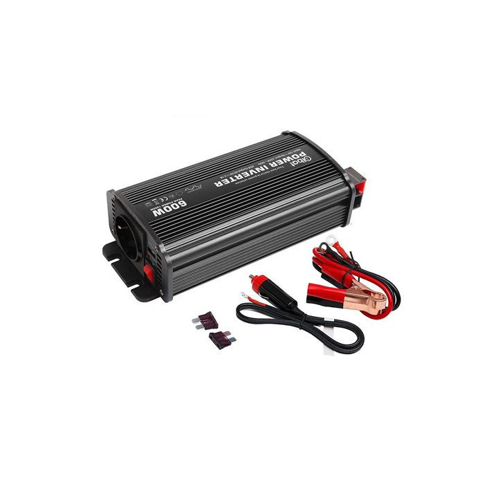 Elbat Convertidor de Corriente 600W - Color Negro