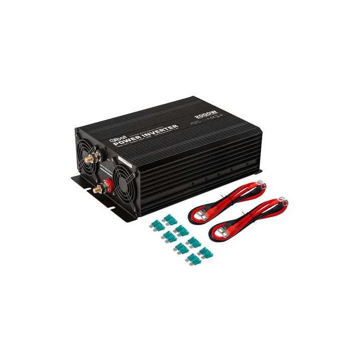 Elbat Convertidor de Corriente 2000W - Color Negro