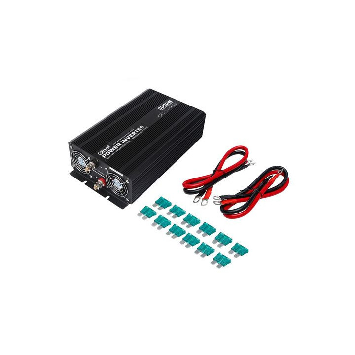 Elbat Convertidor de Corriente 3000W - Color Negro