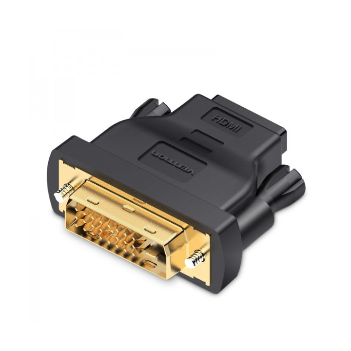 Vention Adaptador DVI Macho a HDMI Hembra - Color Negro