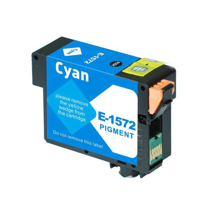 Epson T1572 Cyan Cartucho de Tinta Pigmentada Generico - Reemplaza C13T15724010