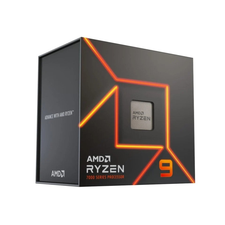 AMD Ryzen 9 7900X Procesador 4.5GHz Box sin Ventilador