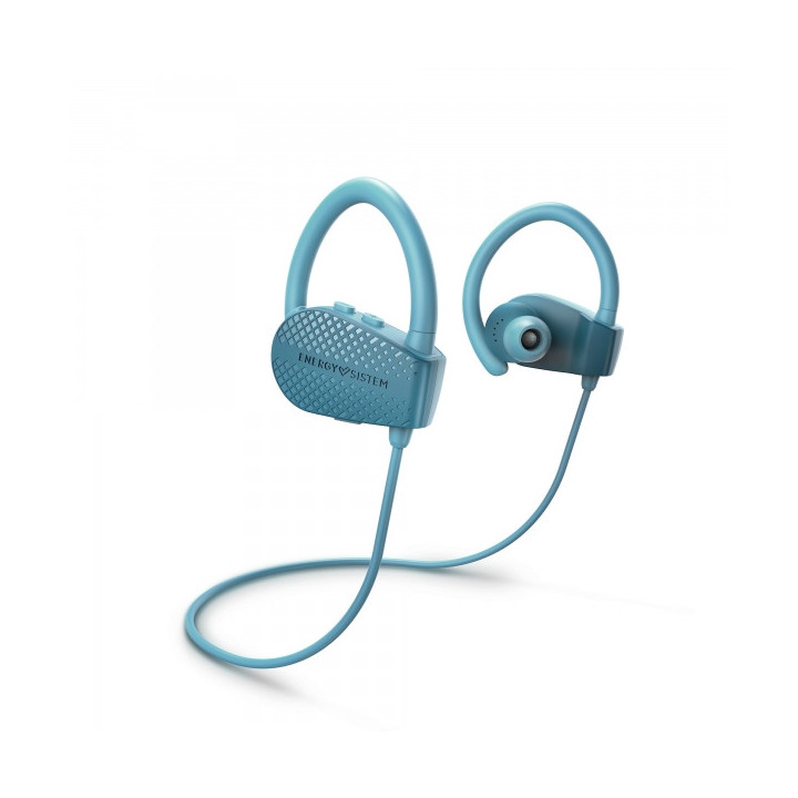 Energy Sistem Auricular Deportivo - Bluetooth 5.1 - Microfono Integrado - Resistente al Sudor - Secure-Fit - Sonido Equilibrado