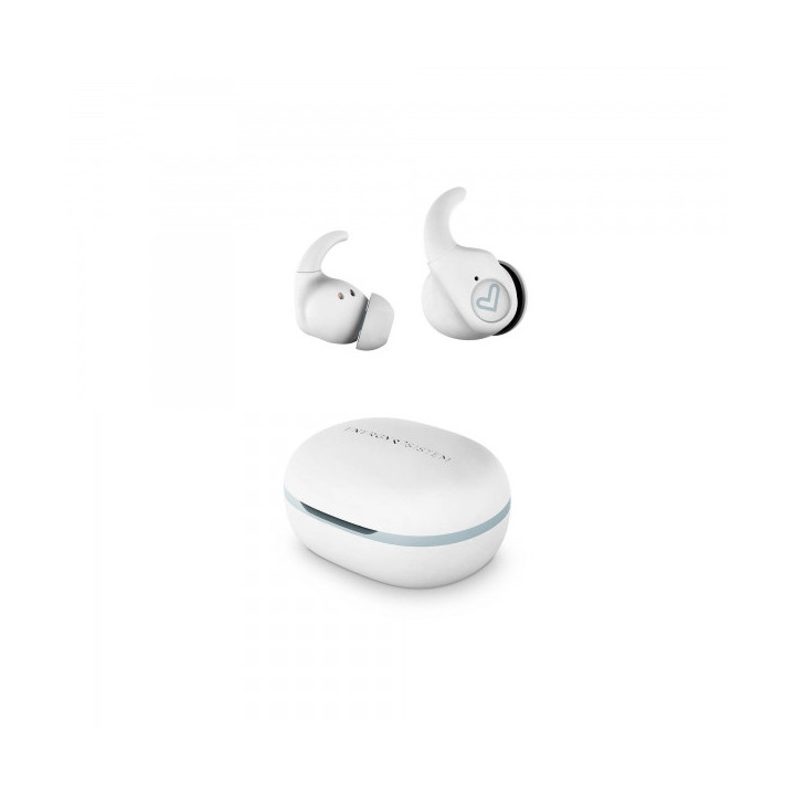Energy Sistem Auriculares Inalambricos - True Wireless - Bluetooth 5.3 - IPX5 - 20h Autonomia - Secure-Fit+ - App Personalizabl