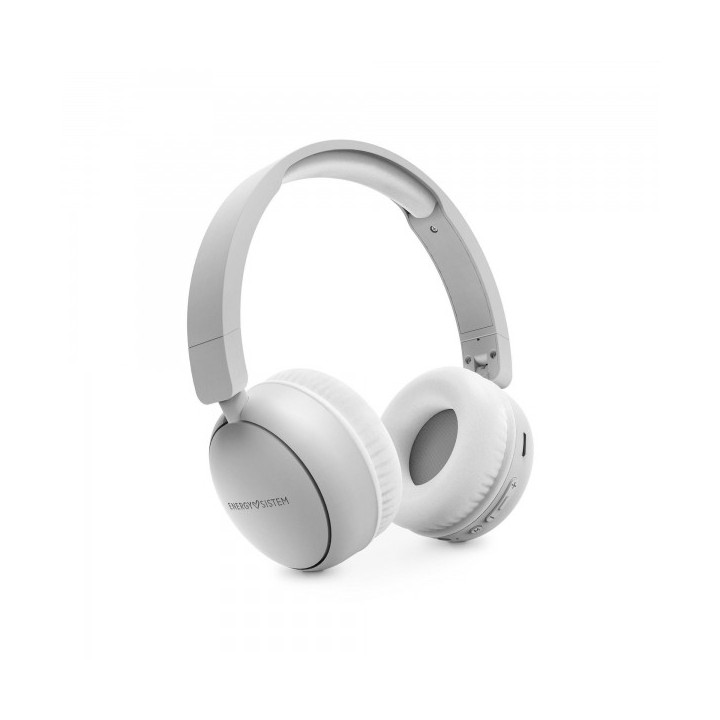 Energy Sistem Auriculares Bluetooth 5.3 - Extensibles y Plegables - Radio FM - Micro SD 128GB - 16h Autonomia - Asistente de Vo