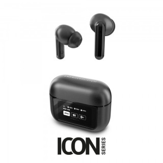 Energy Sistem Auriculares True Wireless - Pantalla en Estuche - ANC - Modo Transparencia - Baja Latencia - IPX5 - 30h de Reprod