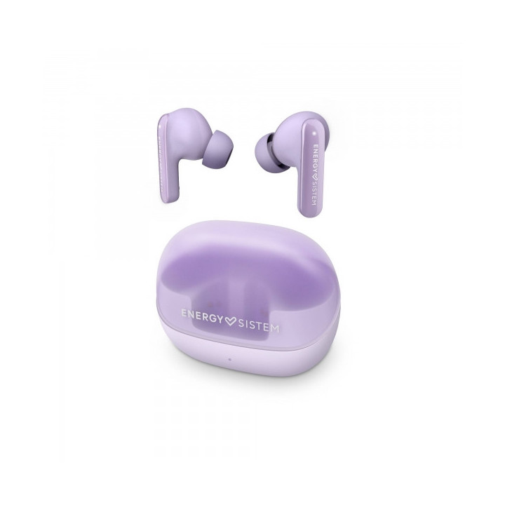 Energy Sistem Auriculares ANC - Cancelacion de Ruido - 25h Autonomia - Bluetooth 5.4 - Resistencia IPX4 - Materiales Reciclados