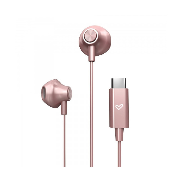 Energy Sistem Auriculares de Boton - Sonido HD - Conexion Tipo C - Microfono Integrado - Control de Reproduccion - Cable 120 cm