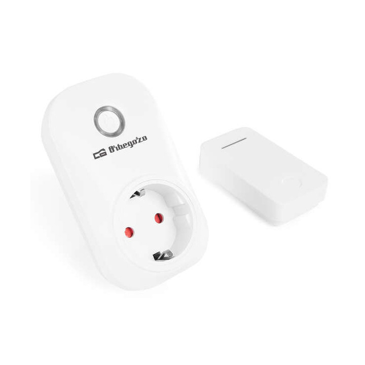 Orbegozo ENM 2000 Enchufe Inteligente con Mando a Distancia - Control sin Pilas - Alcance de 150M - Potencia Maxima 3680W - Pro