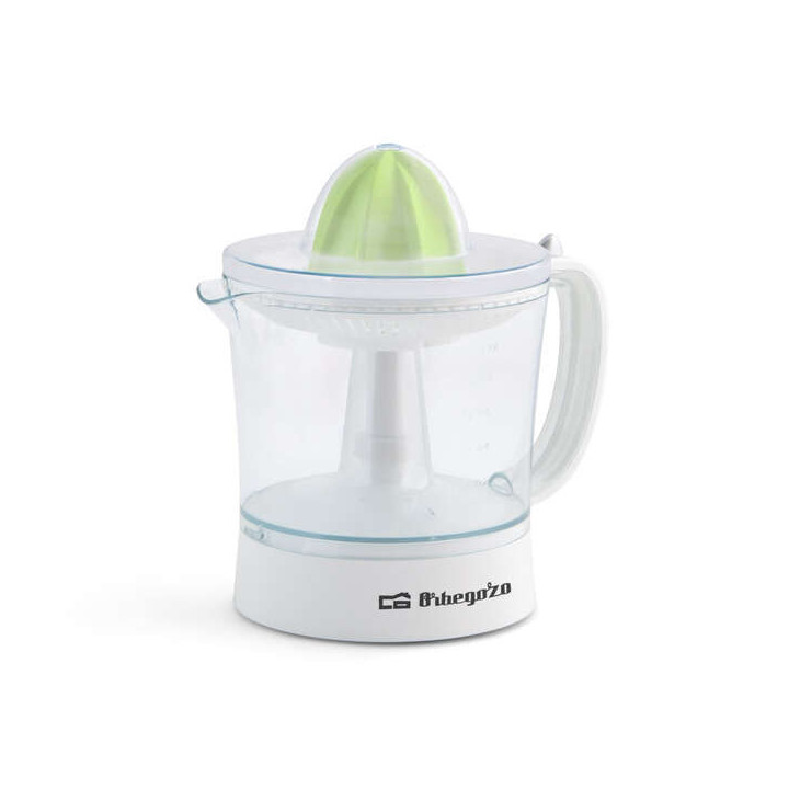 Orbegozo EP 2210 Exprimidor de Zumo Practico y Potente - Potencia 25W - Capacidad 1 Litro - Funcion Automatica de Giro y Arranq