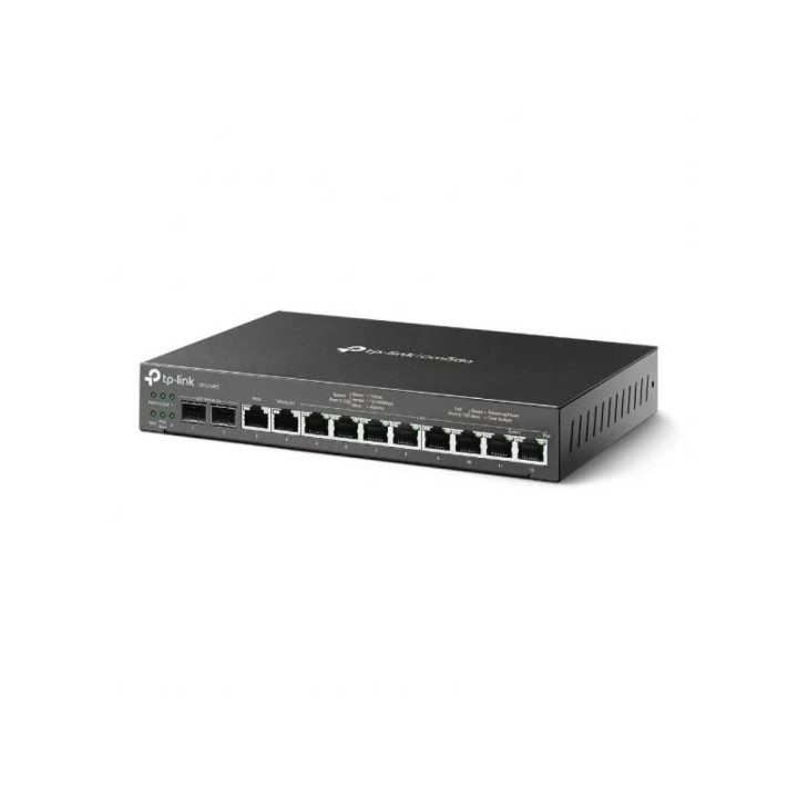 TP-Link ER7212PC Router VPN Gigabit Omada 3 en 1 - 8 Puertos LAN RJ45 PoE+ + 2 Puertos SFP + 2 Puertos WAN