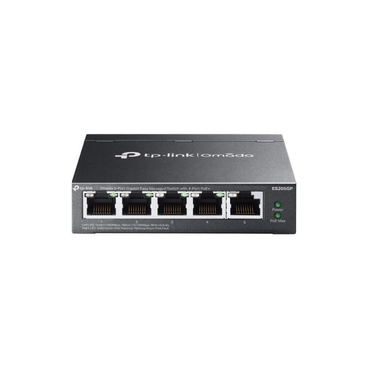 TP-Link Omada Switch Gestionado de 5 Puertos RJ45 Gigabit Ethernet PoE