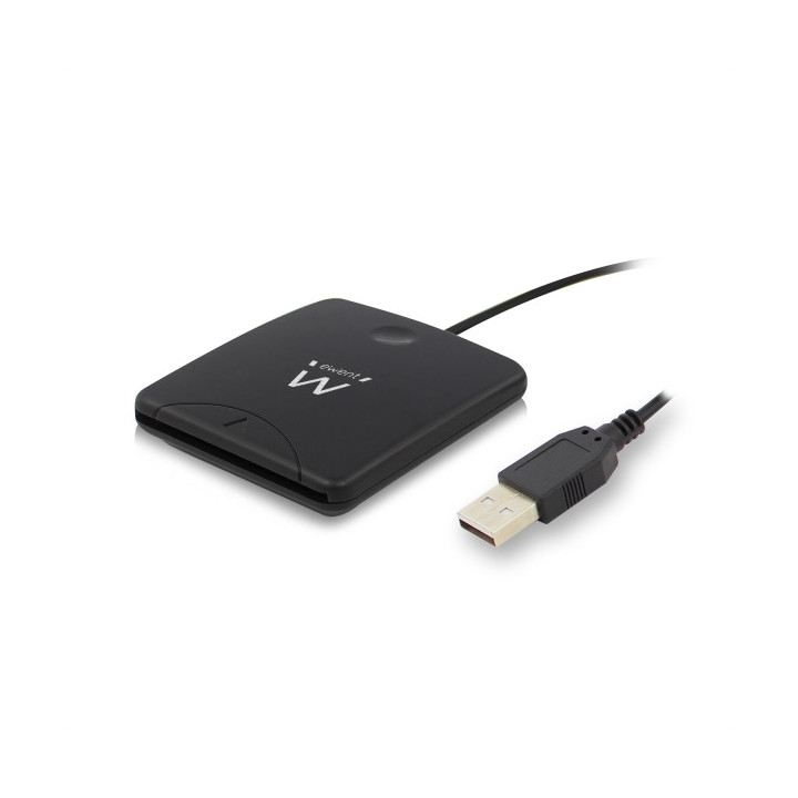 Ewent Lector de DNIe USB - Tarjetas Inteligentes - Color Negro