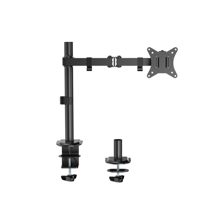 Ewent Soporte para Monitor de 13-34"- VESA Maximo 100x100 - Peso Maximo 9 kg - Color Negro
