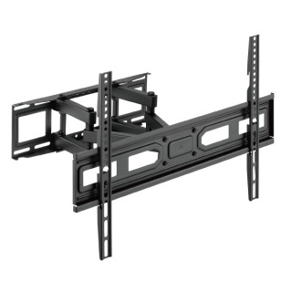 Ewent Soporte de Pared para TV de 37" hasta 80"- Movimiento Completo - 3 pivotes - VESA Maximo 600x400 - Color Negro